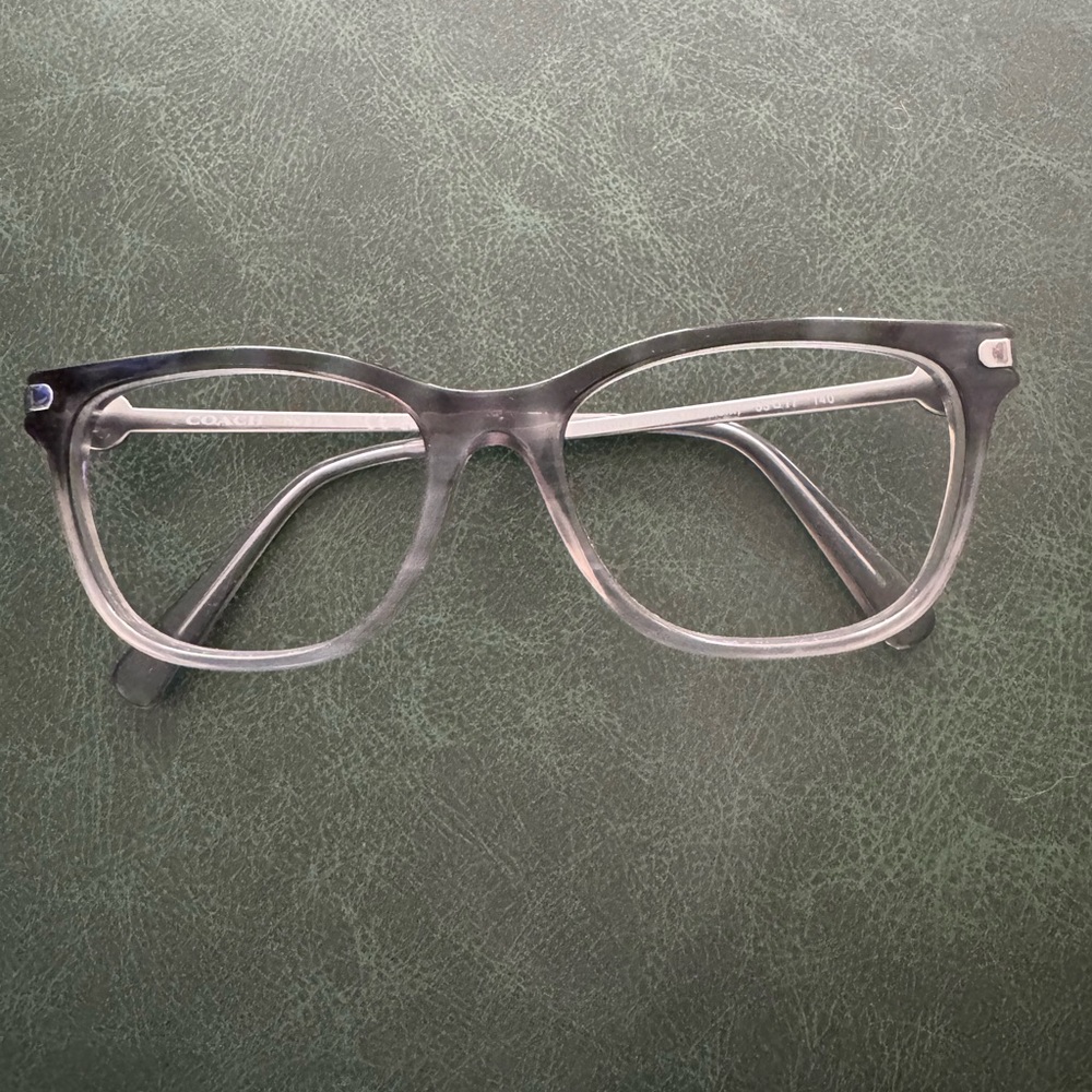 COACH Gray Gradient Eyeglasses